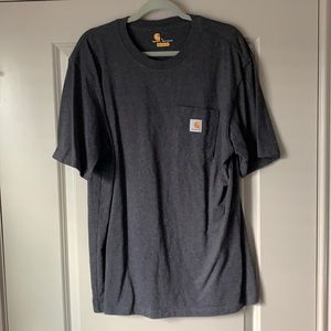 Carhartt mens charcoal shirt